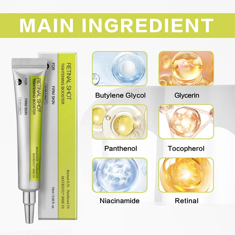 Routine Rétinol Expert Lumeasoin™ — Crème Yeux + Sérum Visage + Sérum Glow